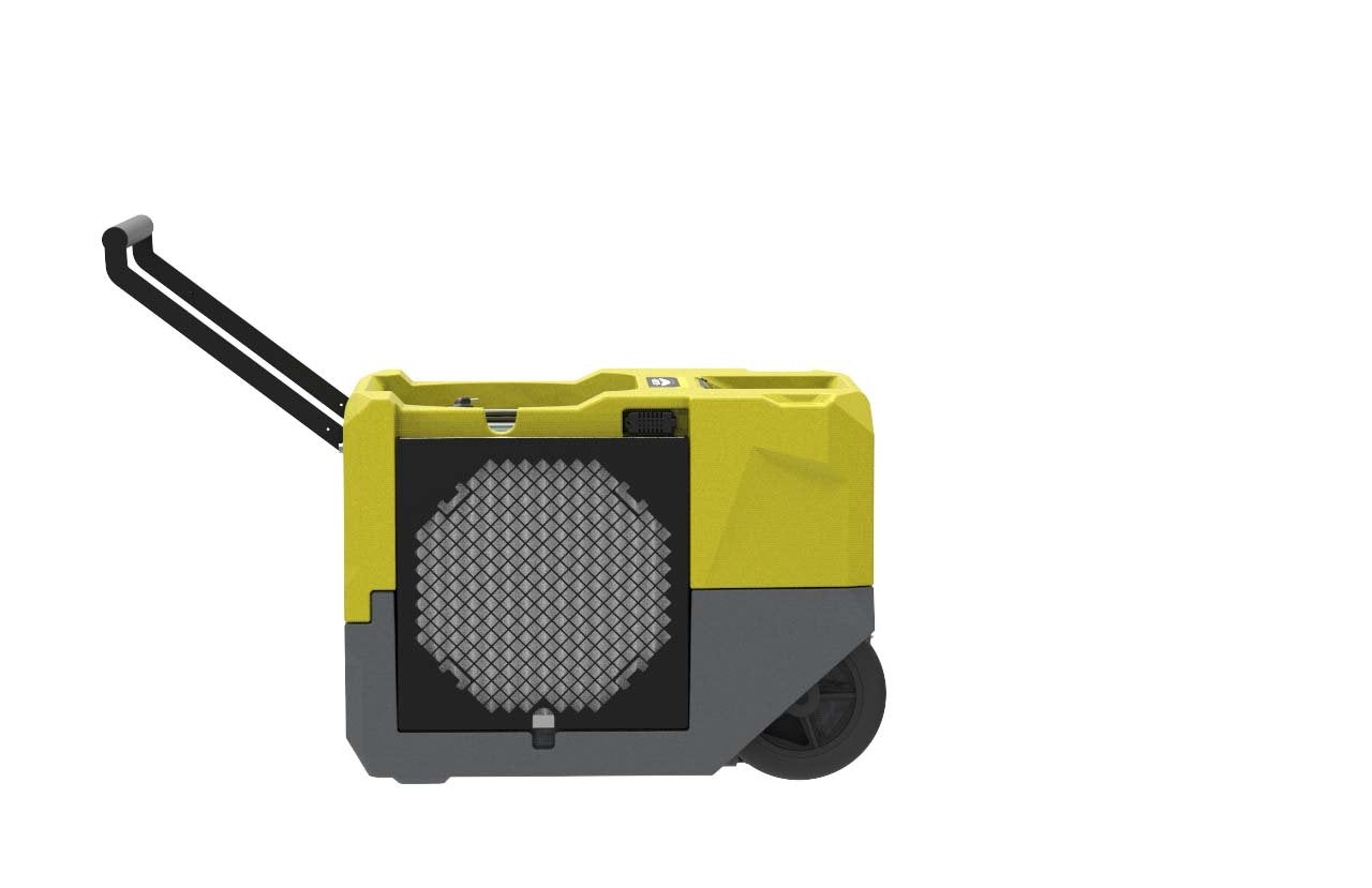 AlorAir Storm SLGR 1250X WiFi Commercial Dehumidifier - 125 Pints Smart App Control, Yellow - Ideal for Basements, Warehouses & Large Spaces