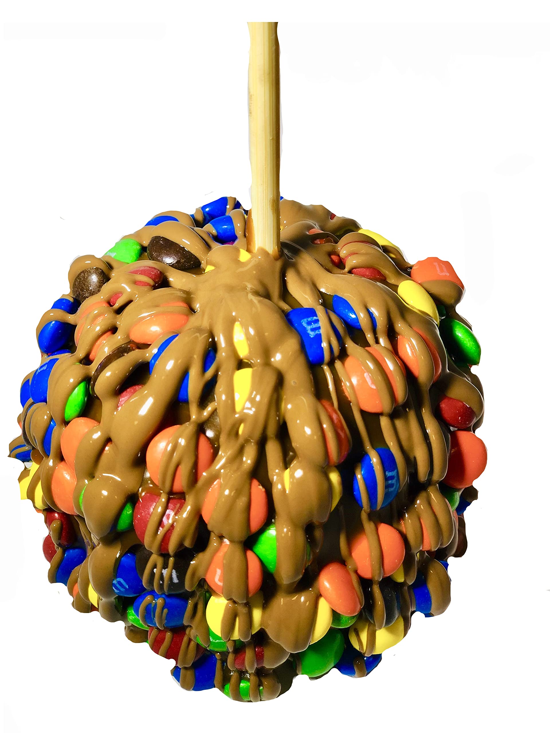 Gourmet Jumbo Caramel Apple with Chocolate - Perfect for Gifts & Parties