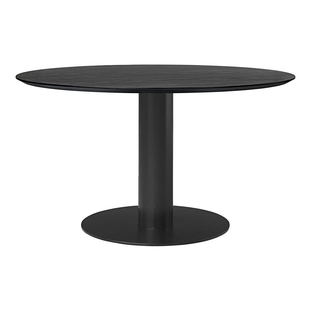 Gubi 2.0 Round Dining Table - Modern Scandinavian Design for Small Spaces | Perfect for Kitchen, Breakfast Nook & Apartment Dining Areas