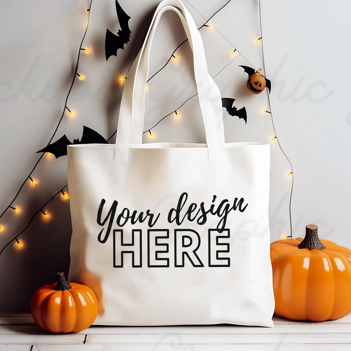 Custom White Canvas Tote Bag with Logo - Personalized Promotional Shopping Bag - Perfect for Groceries, Beach Trips & Corporate Events