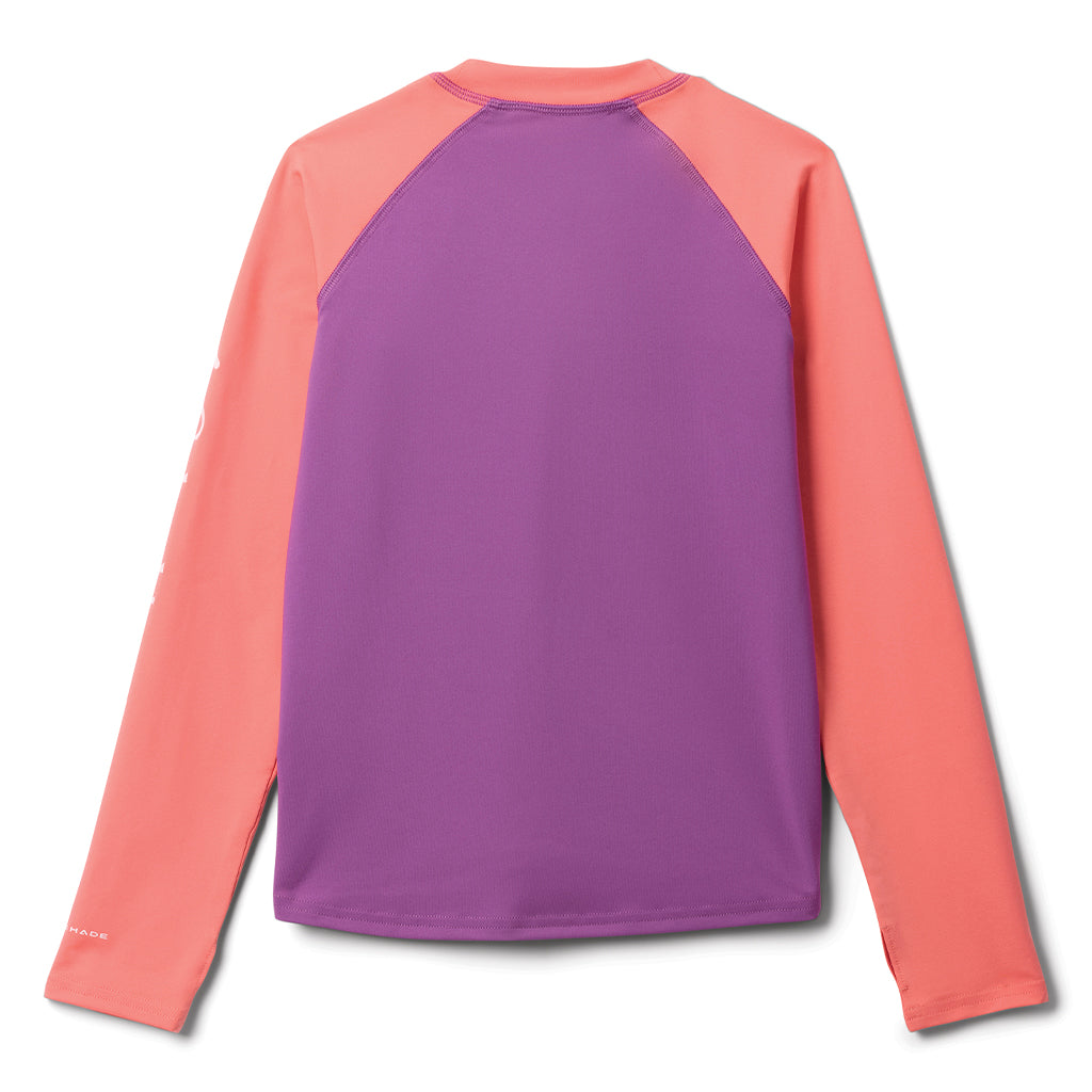 Columbia Sandy Shores UPF 50+ Sun Protection Long Sleeve Shirt for Girls - Beach, Pool & Outdoor Activities