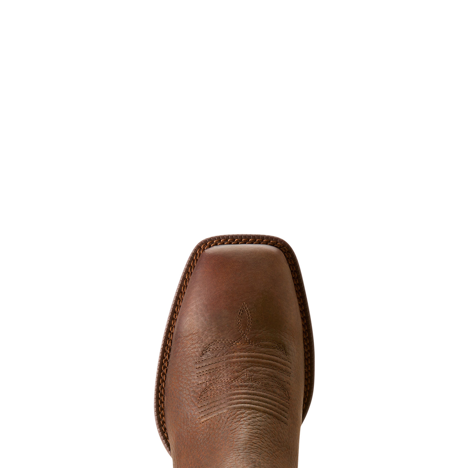 Ariat Men's Booker Western Boots - Ultra Brown/Oiled Rowdy - Comfortable Cowboy Boots for Riding, Work & Casual Wear