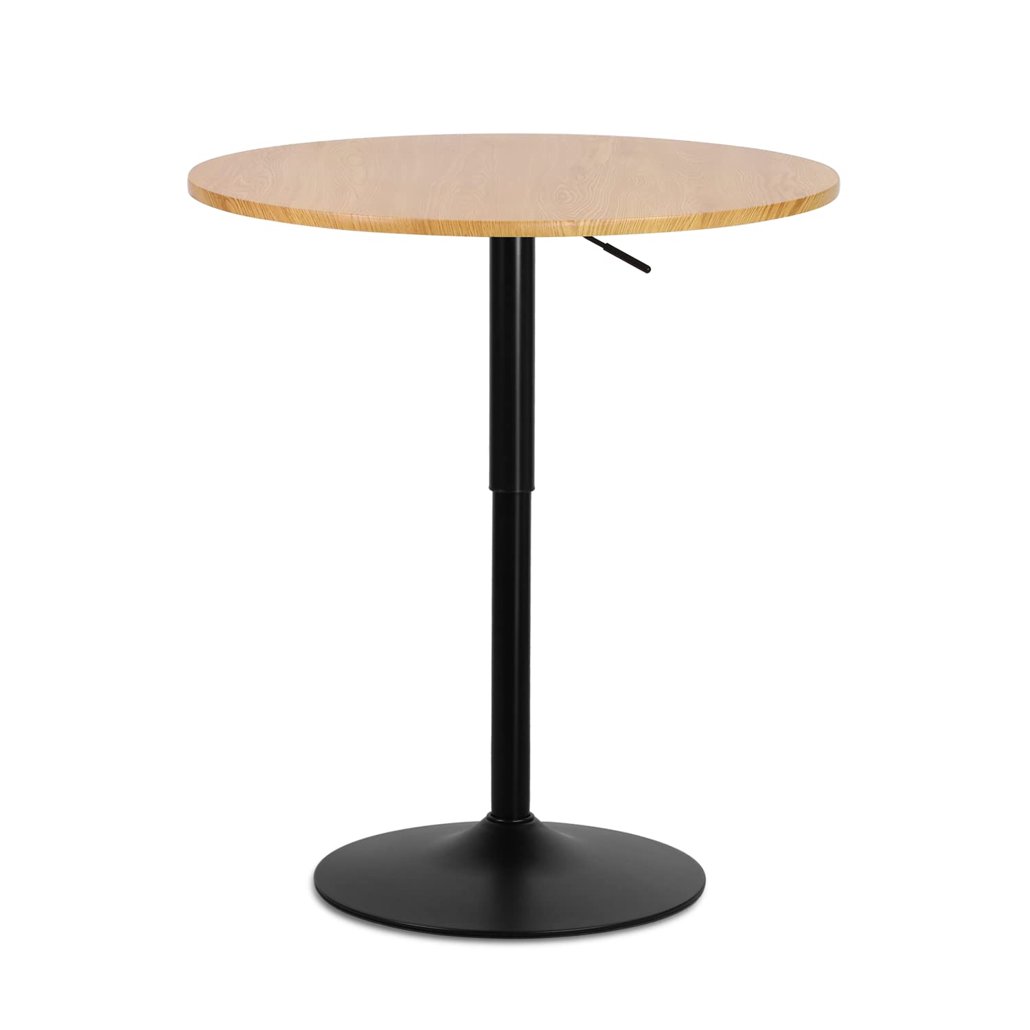 Adjustable Height Round Bistro Pub Table 27.5