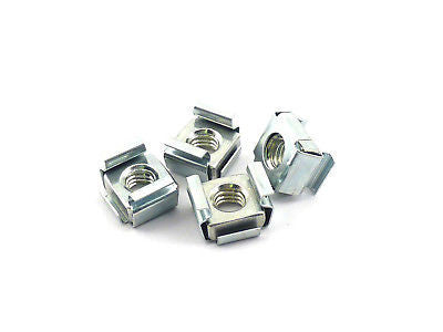 M6 Marshall Chassis Cage Nuts - Heavy Duty Steel Fasteners for Server Racks & Audio Equipment | Perfect for IT Infrastructure, Studio Setup & Industrial Applications