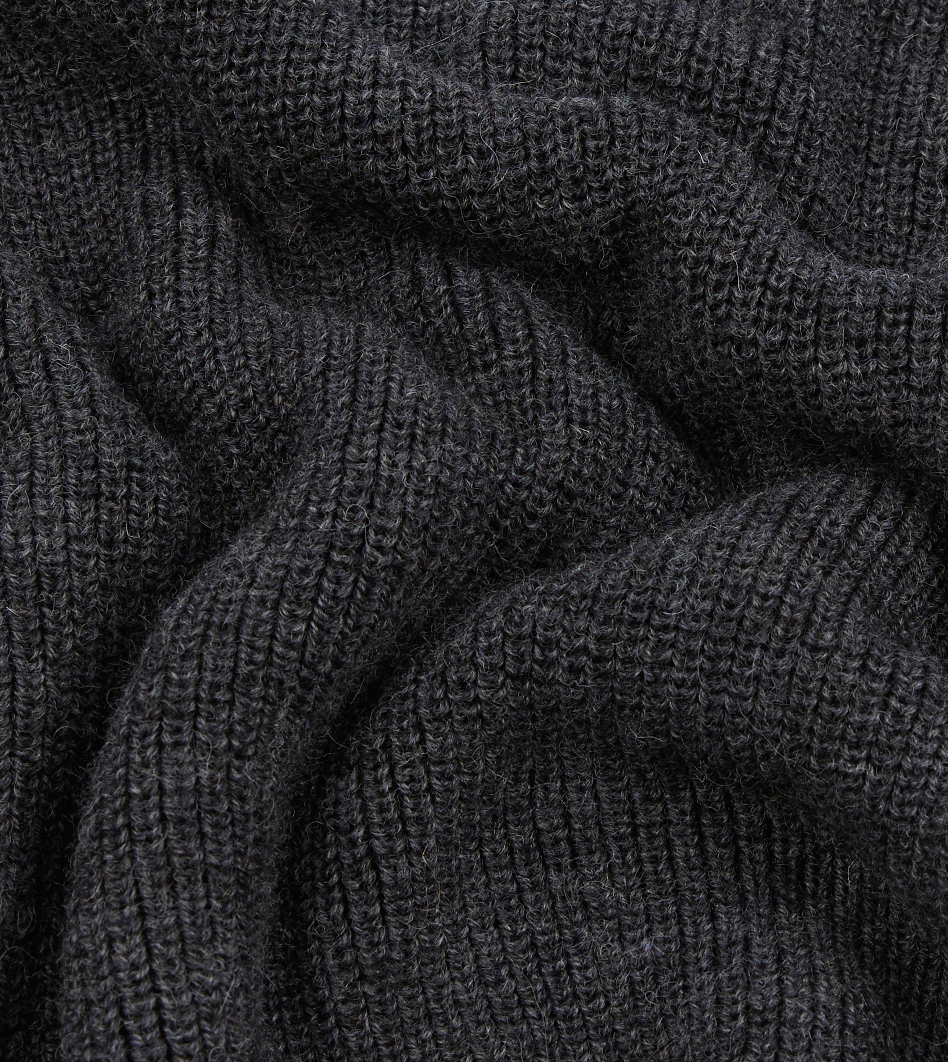 Men's Grey Wool Quarter Zip Sweater - Soft & Warm Winter Pullover for Outdoor Activities & Casual Wear