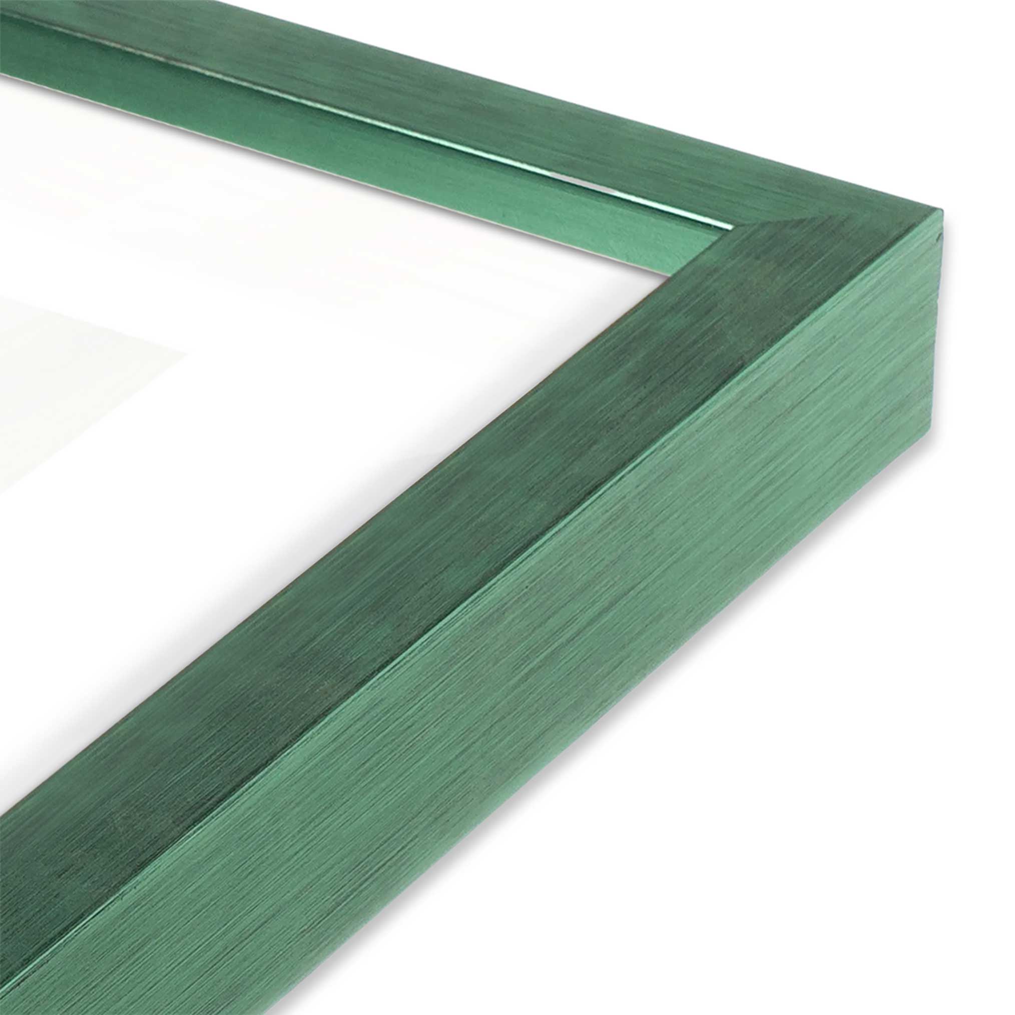 Green Haze Woodland II Print - Nature Inspired Wall Art for Home & Office Decor | Perfect for Living Room, Bedroom or Workspace