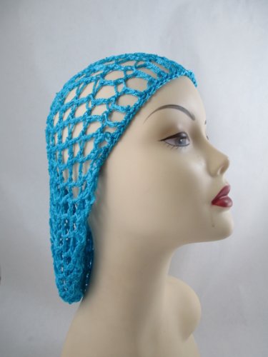 Thicker Hair Net Aqua - 强韧防滑发网，适用于游泳、健身及日常造型保护