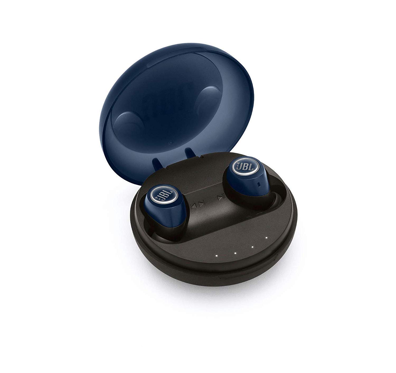 JBL Free X True Wireless Bluetooth Earbuds with Built-in Mic & Remote - Blue (Renewed) | Sweatproof Sports Headphones for Running, Gym & Commuting