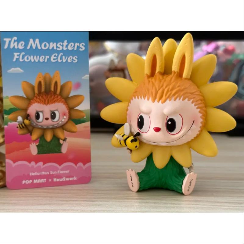 Labubu The Monsters Flower Elves Series Complete Set - Collectible Vinyl Figures for Home Decor, Office Display, and Gift Giving