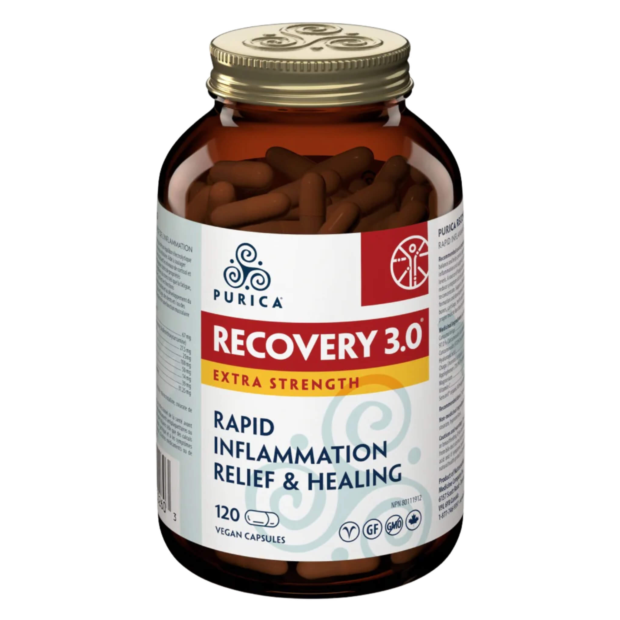 Recovery 3.0 Extra Strength Supplement - Fast Muscle Recovery & Joint Support for Athletes | Post-Workout, Fitness Training & Active Lifestyle