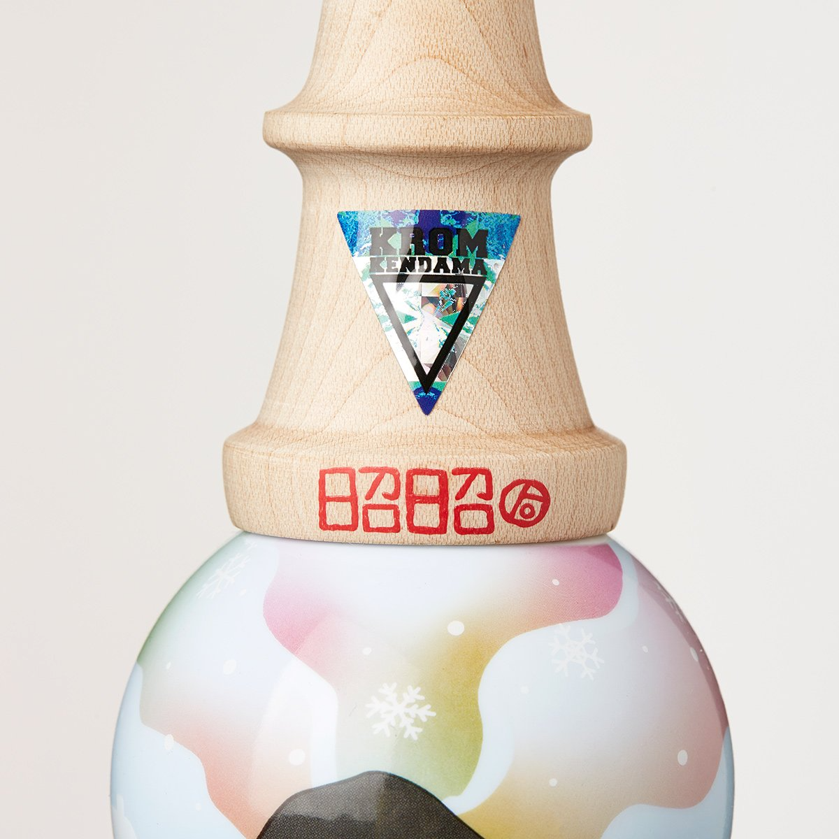 Premium Krom Signature Kendama - Handcrafted Wooden Skill Toy for All Ages - Perfect for Winter Play, Stress Relief & Skill Development