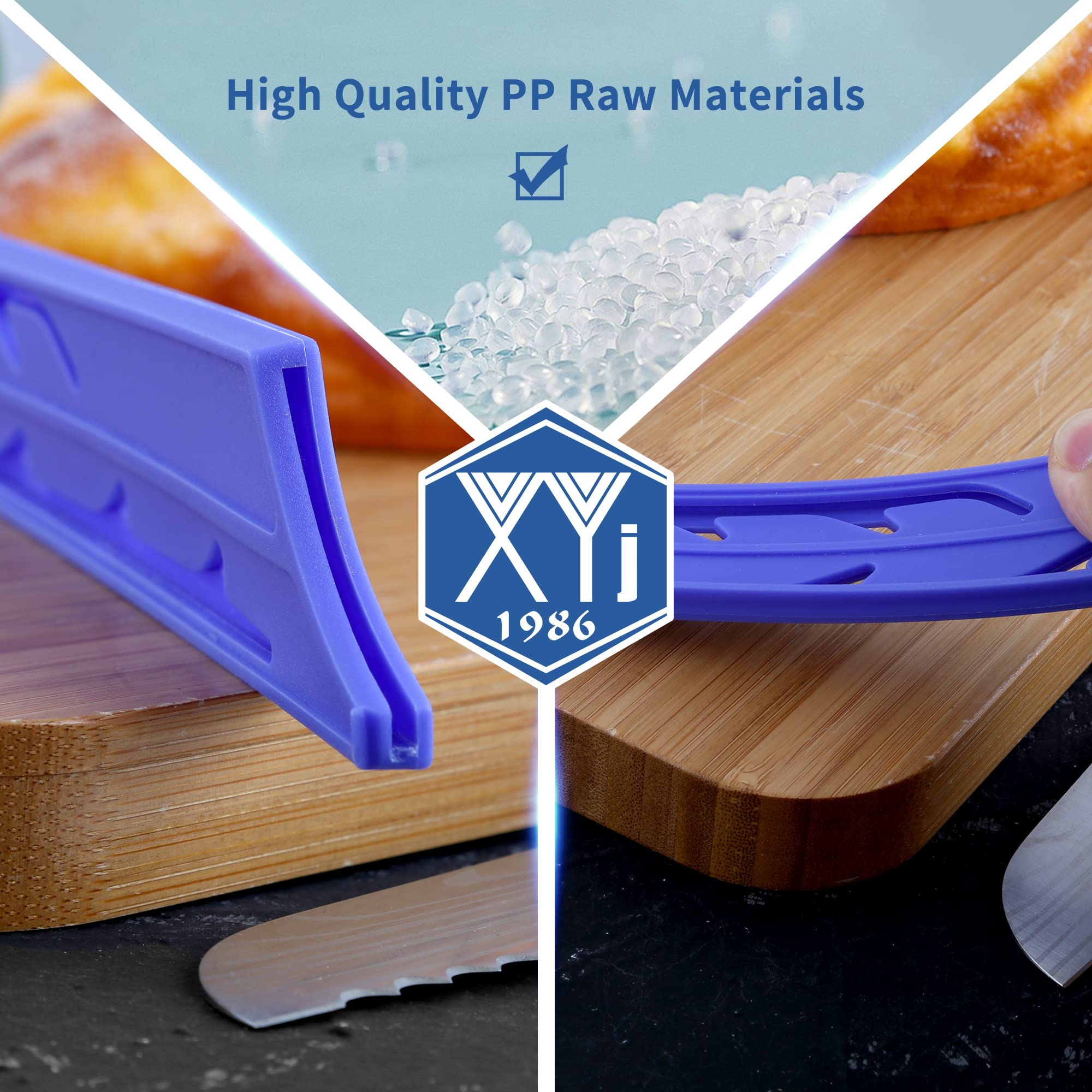 2-Pack Universal Safety Knife Covers - Blue Blade Guards for 8