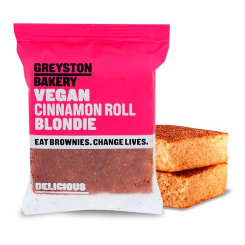 Cinnamon Roll Vegan Blondie