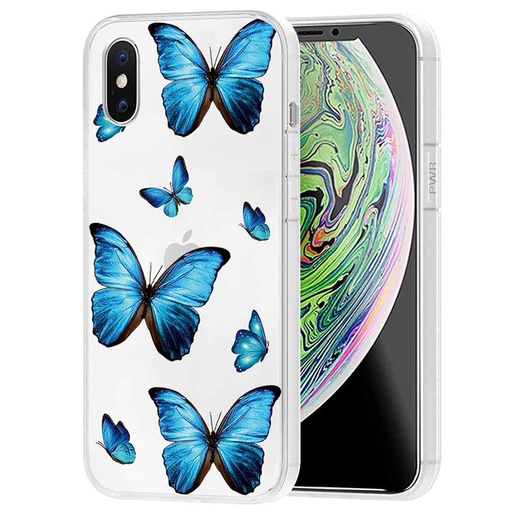 Yerebel Clear Flexible TPU Soft Silicone Phone Case for iPhone Xs/iPhone X 5.8