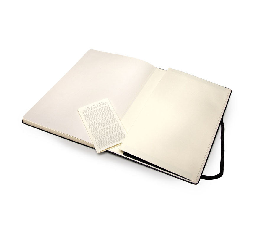 Moleskine Art Plus Folio Sketchbook - Hard Cover Sketch Pad for Artists, Drawing & Watercolor | Perfect for Travel, Studio & Classroom Use