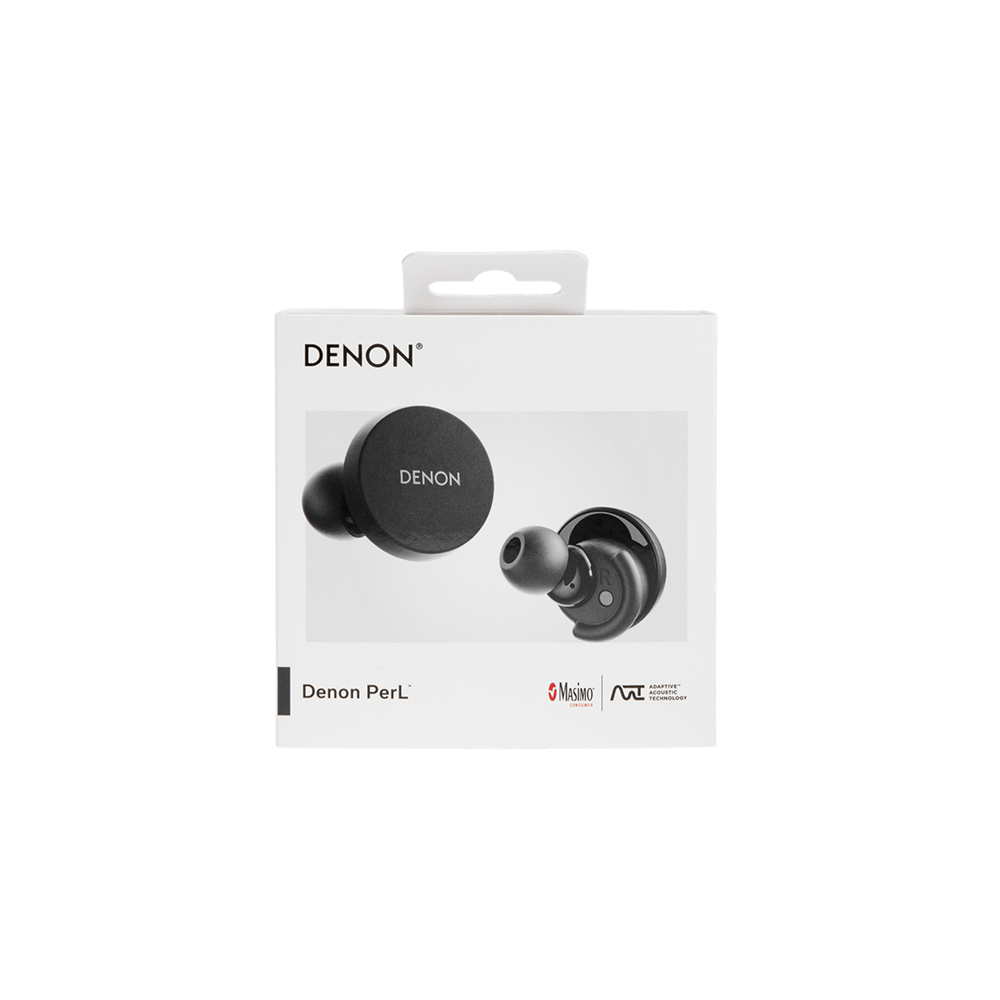 Denon PerL True Wireless Earbuds with Active Noise Cancellation (ANC) - Premium Bluetooth Earbuds for Music, Calls & Workouts - Perfect for Commuting, Travel & Office Use