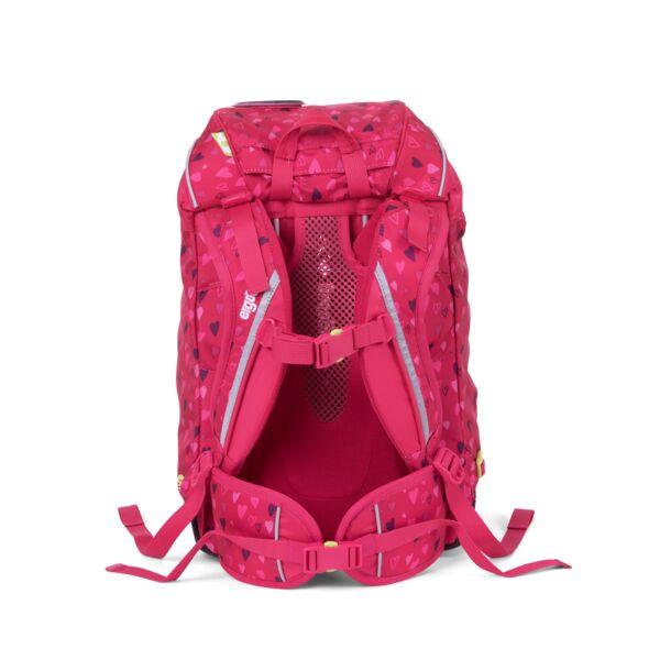 ergobag Prime School Backpack for Kids - Lightweight & Ergonomic Design, Pink Bear Print | Perfect for School, Travel & Daily Use