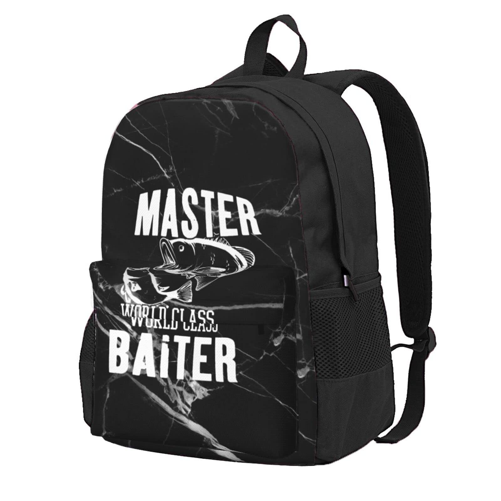 Ruento World-Class Master Baiter Backpack - Durable Laptop Backpack for Travel, Gym & School | Water-Resistant Daypack for Teens, Boys & Girls | Perfect for College, Workout & Daily Commute