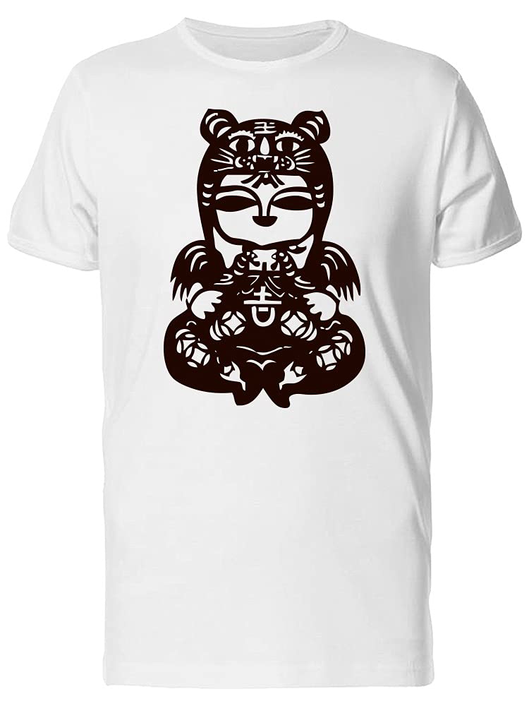 Chinese Traditional Doll T-Shirt for Men - Casual & Streetwear Style