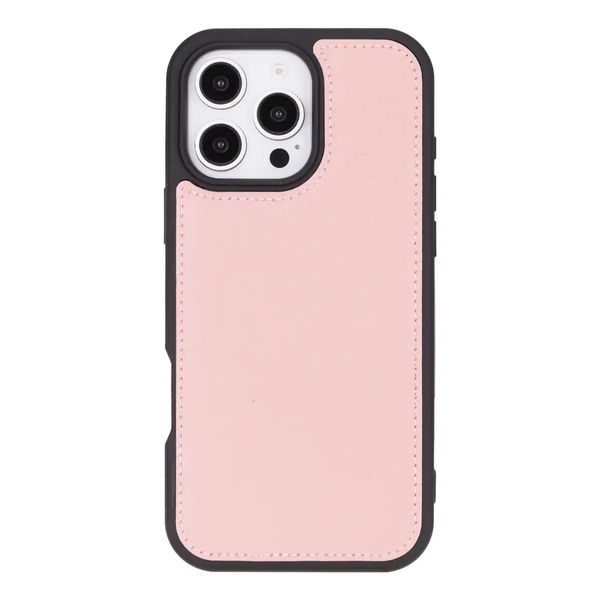 Pink Leather Wallet Case for iPhone 16 Pro Max - Slim Protective Phone Cover with Card Slots | Perfect for Everyday Use, Travel & Business (2024 Model)