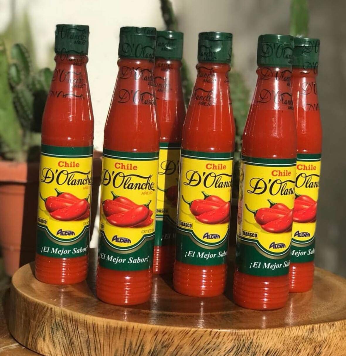 Authentic Honduran Salsa Chile Picante D Olancho - Spicy Hot Sauce 4.5oz (2 Bottles) | Perfect for Tacos, Burritos & Latin Cuisine