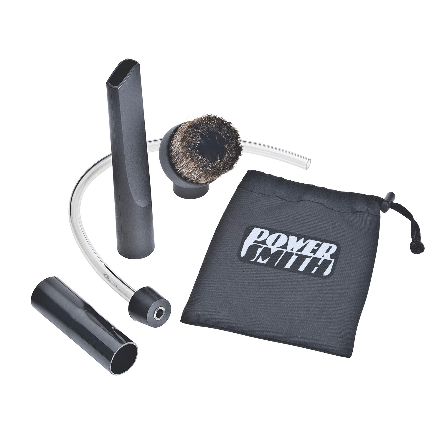 POWERSMITH PAVC102 Ash Vacuum with Deep Cleaning Kit - Fireplace Ash Cleaner, Wood Stove Vacuum for Fire Pit, BBQ Grill & Pellet Stove - Heavy Duty Wet/Dry Ash Removal System
