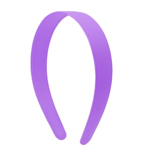 Light Purple 1 Inch Plastic Hard Headband with Teeth for Women & Girls - Fashion Hair Accessory for Work, Gym, or Everyday Wear | Motique Accessories