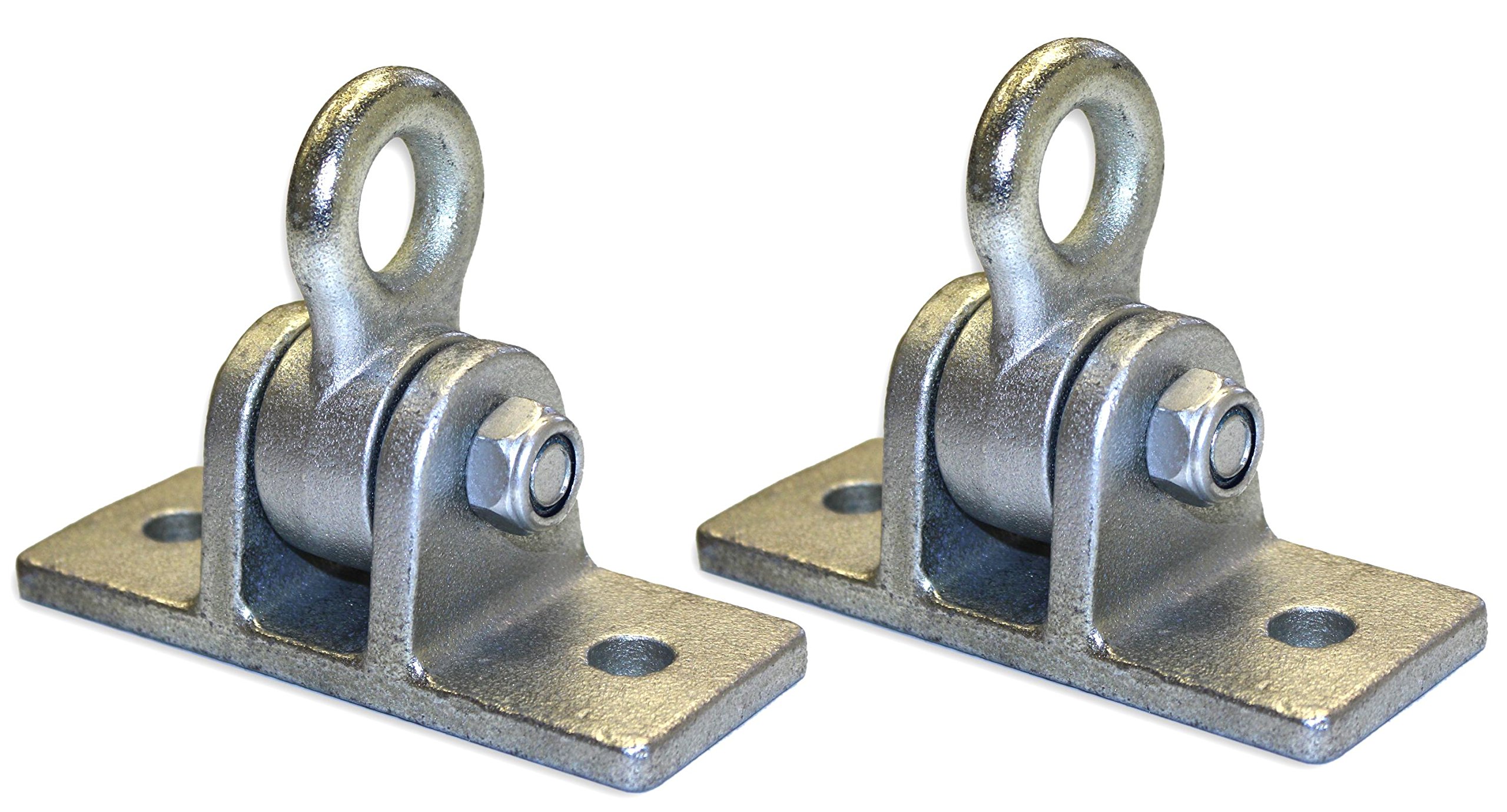 Heavy Duty Swing Hangers for Wooden Swing Sets - Eastern Jungle Gym Replacement Parts (1 Pair) - Perfect for Backyard Playgrounds, Tree Swings & Outdoor Swing Set Accessories