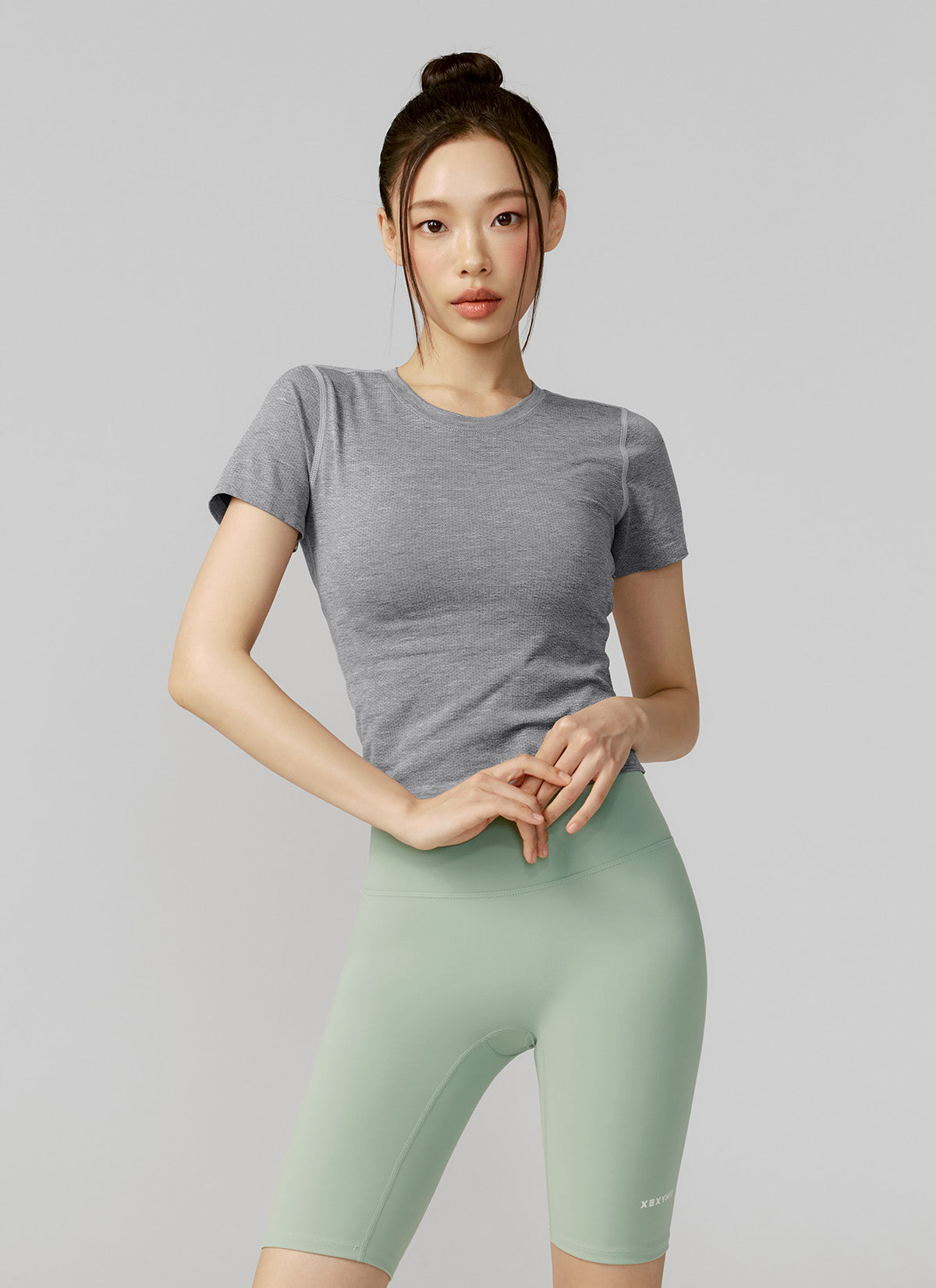 Breathable Mesh Seamless Short Sleeve T-Shirt for Men & Women - Lightweight Workout & Running Top for Gym, Yoga, and Outdoor Sports
