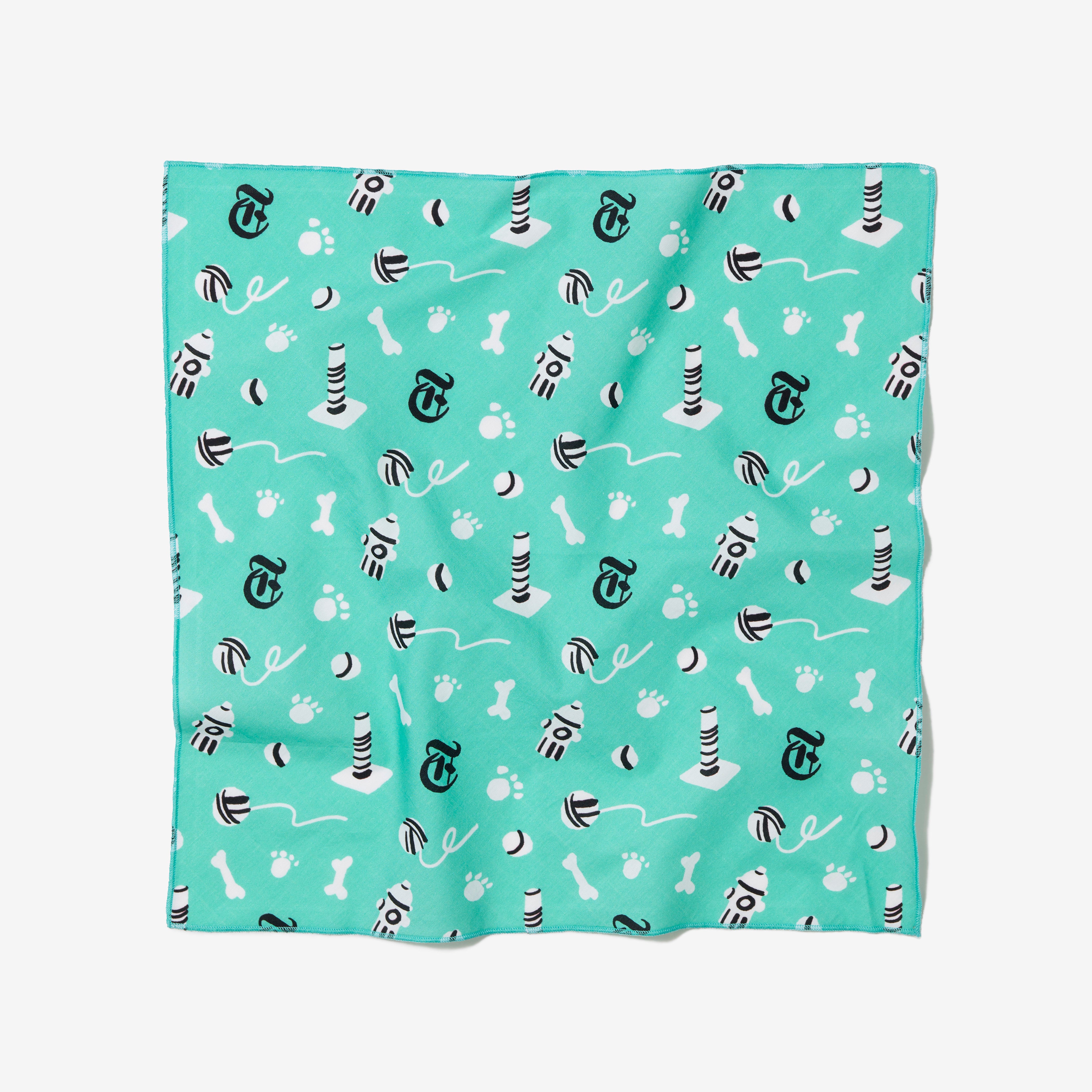 Winsome Green Pet Bandana - Stylish & Comfortable Dog Bandana for Small & Medium Dogs - Perfect for Daily Walks, Pet Parties & Photo Shoots