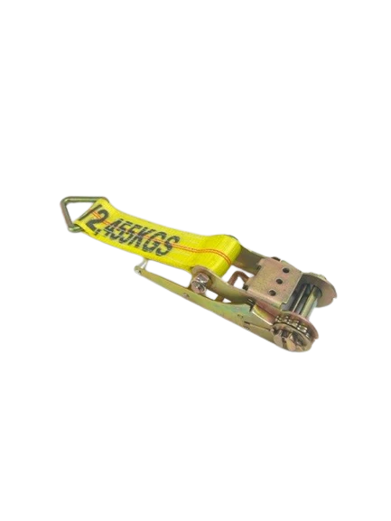 3-Piece Ratchet Strap Set with Heavy-Duty D-Rings - Secure Cargo, Furniture & Luggage for Transport, Moving & Storage