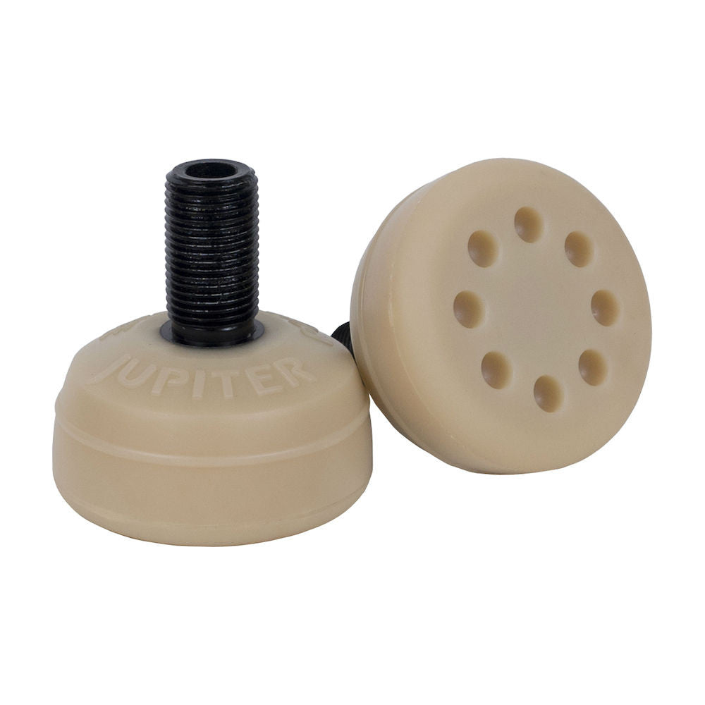 Powerdyne Jupiter Toe Stops - High-Performance Roller Skate Toe Stops for Derby, Artistic & Outdoor Skating - Durable Rubber Stopper for Safety & Control