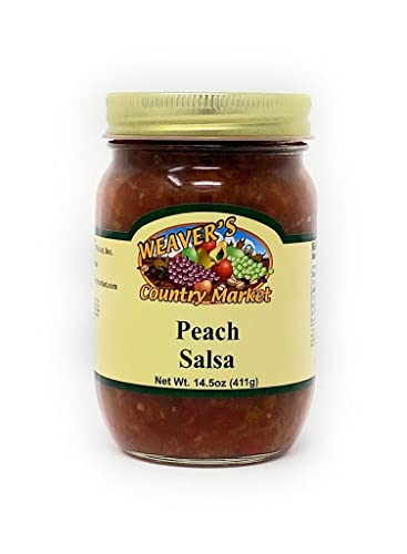 Organic Black Bean Salsa - 4 Pack (14.5 Oz Jars) | Gluten-Free, Vegan & Non-GMO | Perfect for Chips, Tacos & Nachos | Weaver's Country Market Authentic Recipe