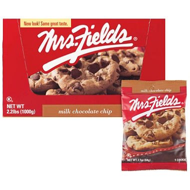 Mrs. Field's Milk Chocolate Chip Cookies - 20 Count (Pack of 2) | Soft Baked Cookies for Gifts, Parties & Snacking | Premium Homemade Taste | Perfect for Office, School & Family Gatherings