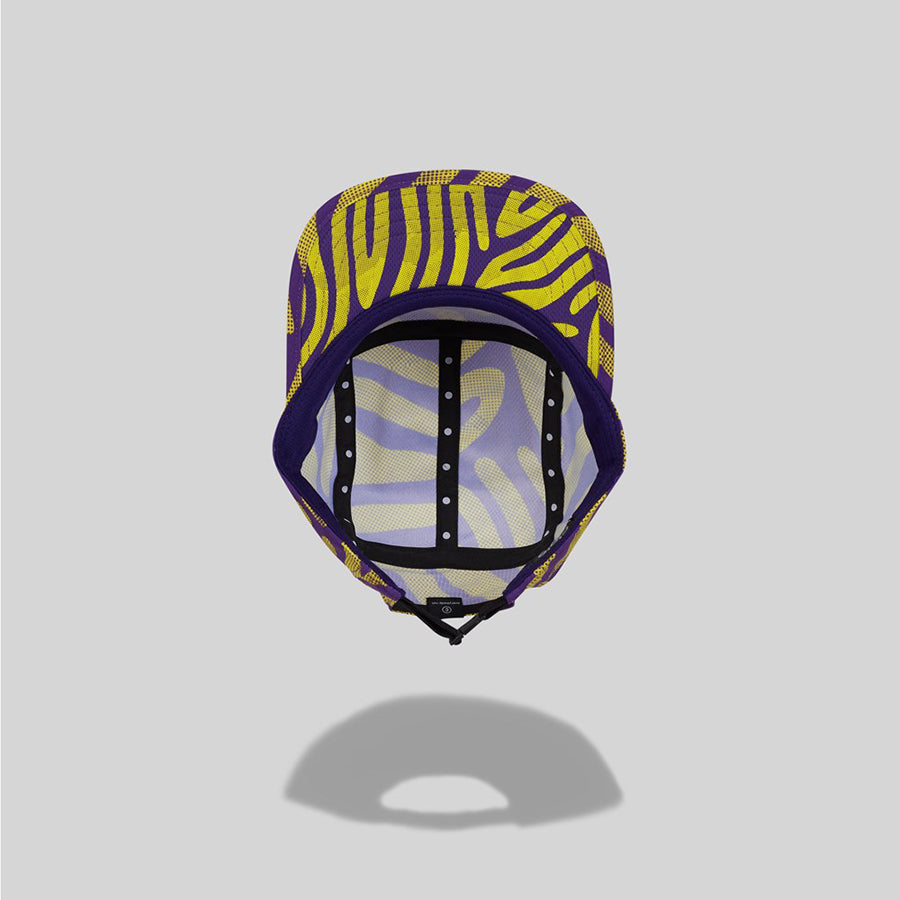 GOCap Badge Allover Zebra Lala - Stylish Baseball Cap for Women & Men, Fashionable Zebra Print Hat for Casual Wear, Outdoor Activities, and Sports Events