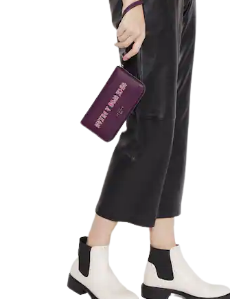 Coach Disney X Coach Long Zip Around Wallet - Signature Canvas Interior with Once Upon A Dream Motif | Perfect for Disney Fans, Everyday Use & Gift Giving