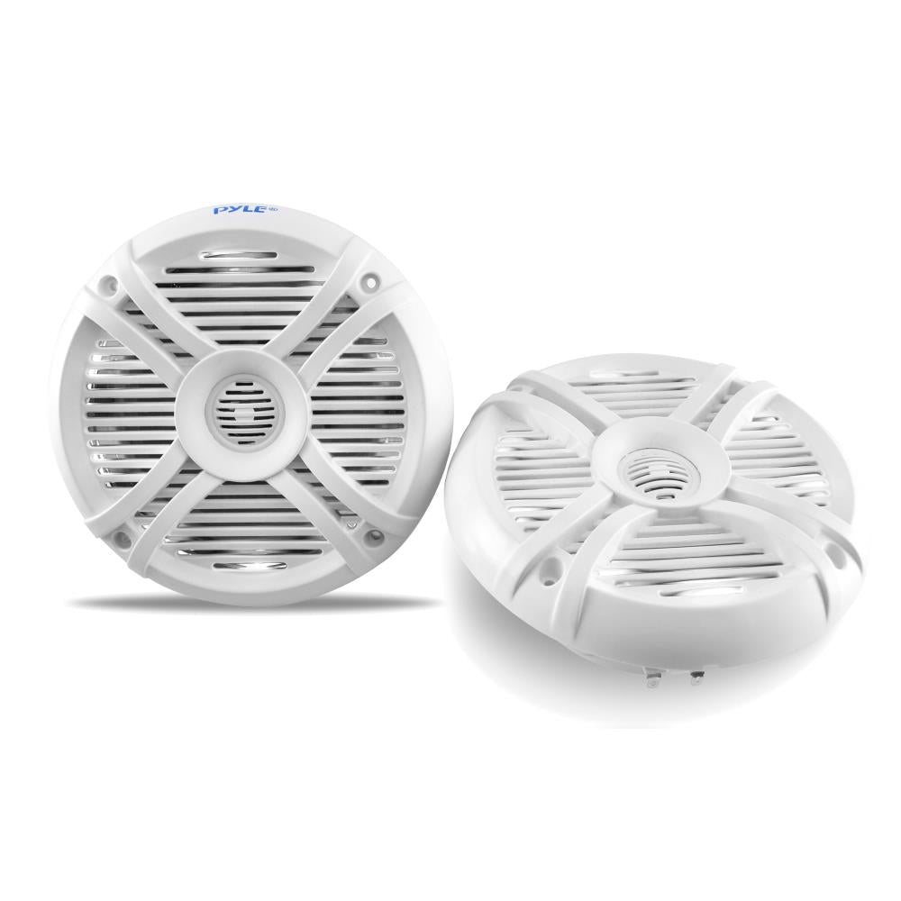 6.5 Inch Waterproof Marine LED Speakers - High-Quality Boat Audio System for Outdoor, Marine & RV Use
