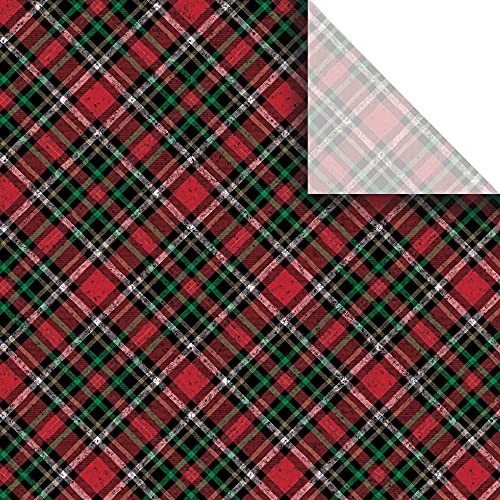 Red Gold Plaid