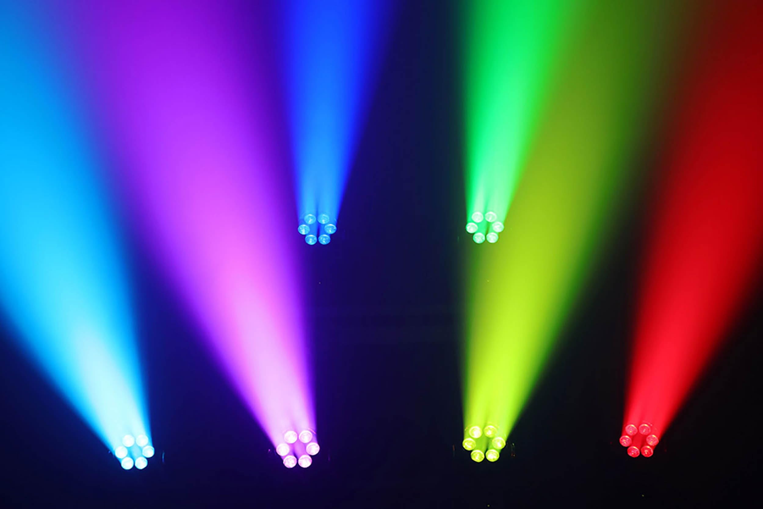 JMAZ Attco WASH 100Z LED Moving Head Zoom Wash Light - Professional DJ Stage Lighting Equipment for Concerts, Clubs, and Events