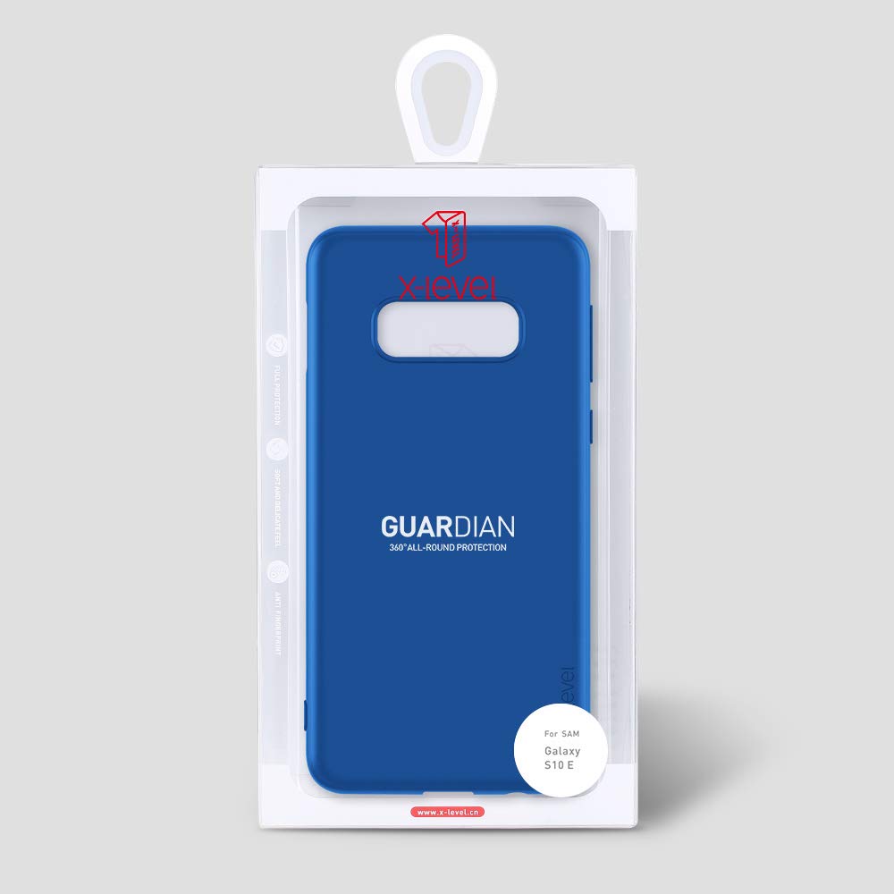 Samsung Galaxy S10e Case, Slim Fit Soft TPU Ultra-Thin Matte Finish Cover with Enhanced Grip - Stylish Blue Phone Case for Women, Perfect for Everyday Use and Travel