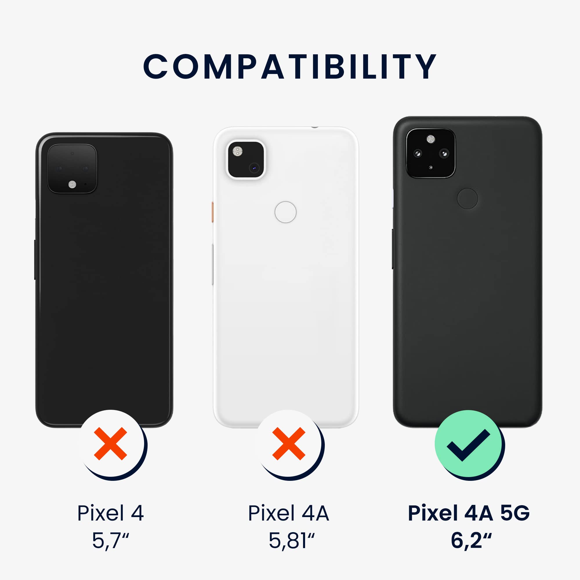 Slim TPU Case for Google Pixel 4a 5G - Purple Cloud | Protective Phone Cover for Everyday Use