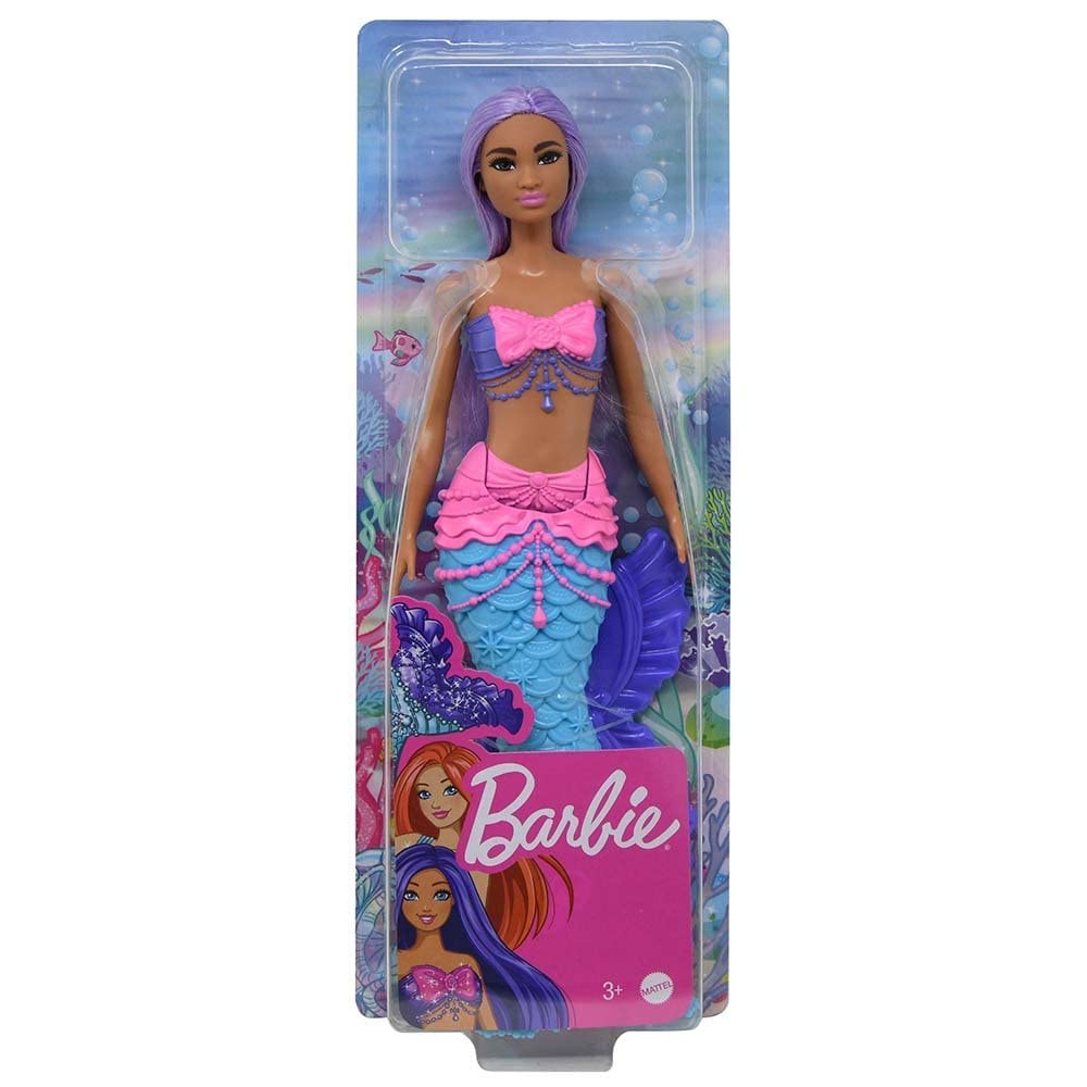 Barbie Mermaid Doll with Purple Hair - Fantasy Play Toy for Kids, Perfect for Underwater Adventures & Birthday Gifts | Collectible Doll for Girls Age 3+