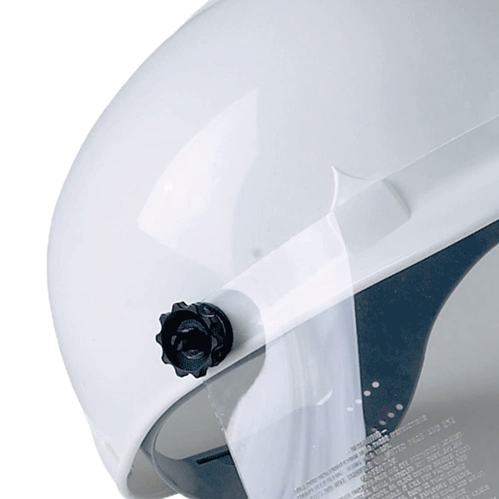 Jackson Safety C10 Bump Cap Faceshield - Clear PETG Unbound Window (Case of 36) - 28963 - Ideal for Construction, Manufacturing & Industrial Safety Protection