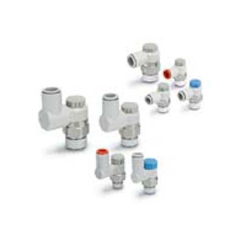 SMC AS3201F-03-12A Speed Controller with Fitting - Precision Air Flow Control for Industrial Automation & Pneumatic Systems