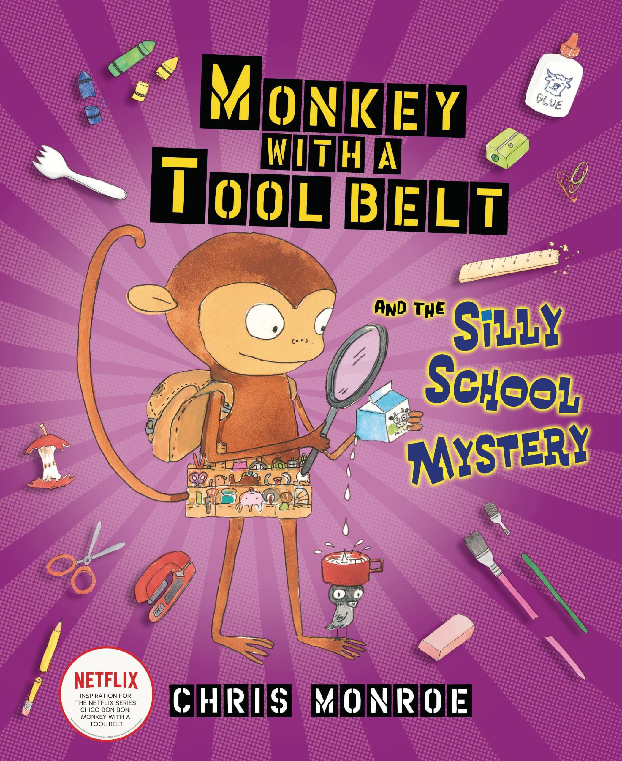 Monkey with a Tool Belt and the Silly School Mystery - Fun Children's Book for Early Readers | Perfect for Bedtime Stories & Classroom Reading