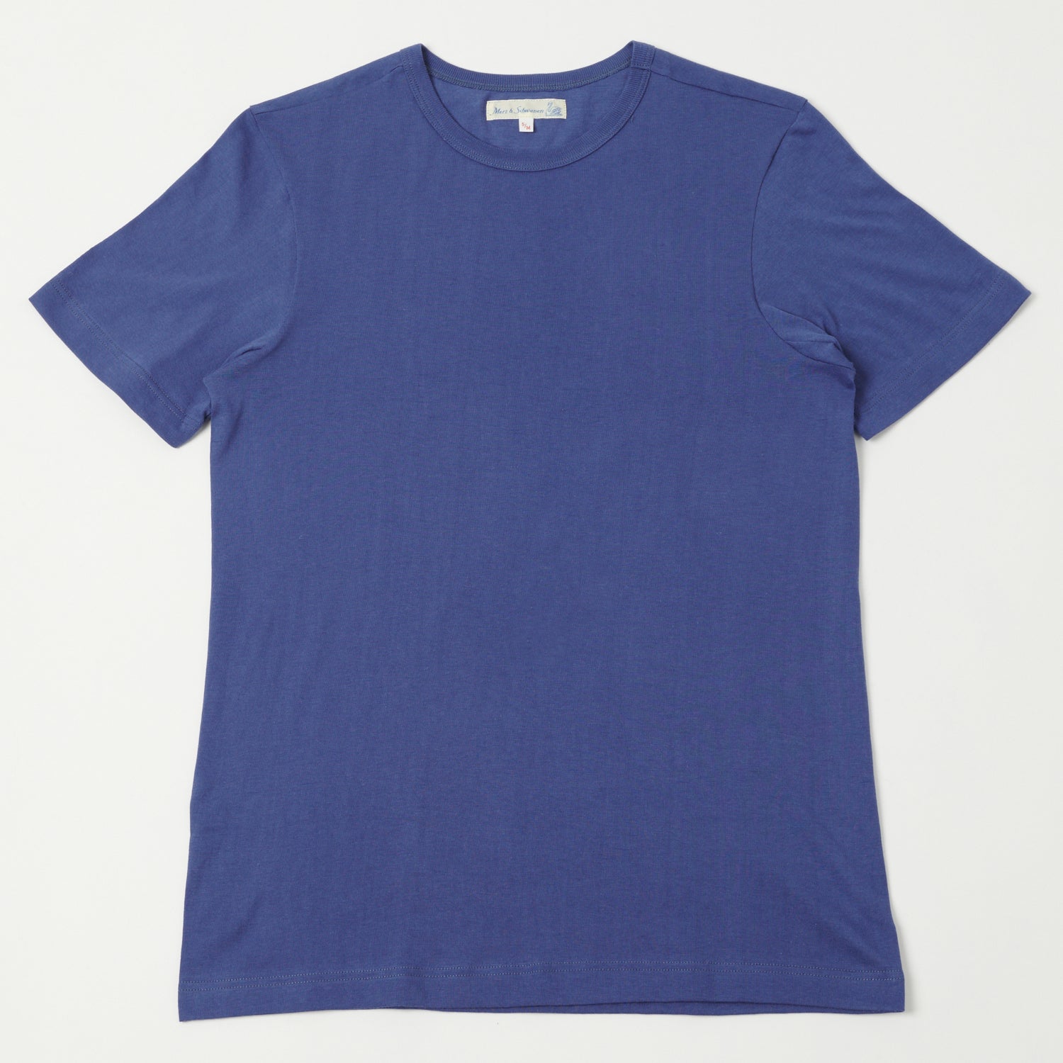Vintage Merz b. Schwanen 1950s Organic Cotton Crew Neck T-Shirt for Men - Classic Casual Tee for Everyday Wear | Perfect for Streetwear, Layering & Retro Outfits