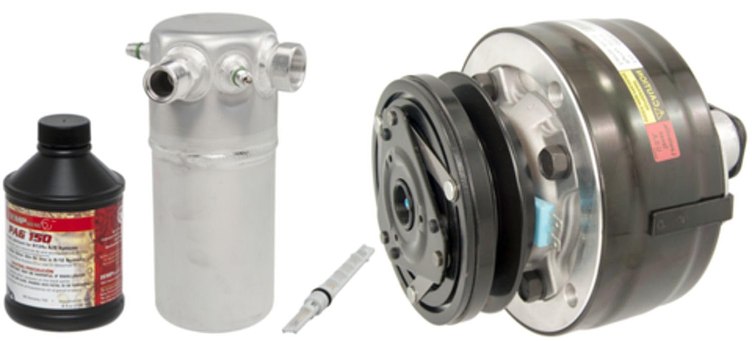 Four Seasons 1183NK Complete Air Conditioning Kit with New Compressor - AC Replacement Kit for Cars, Trucks & SUVs - Perfect for Summer Cooling & Vehicle Maintenance