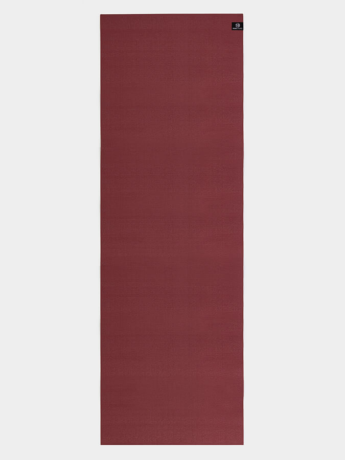 Custom Personalized Yoga Mat 6mm Thick - Non-Slip Eco-Friendly Exercise Mat with Your Design - Burgundy Color - Perfect for Home Workouts, Yoga Studios & Fitness Classes