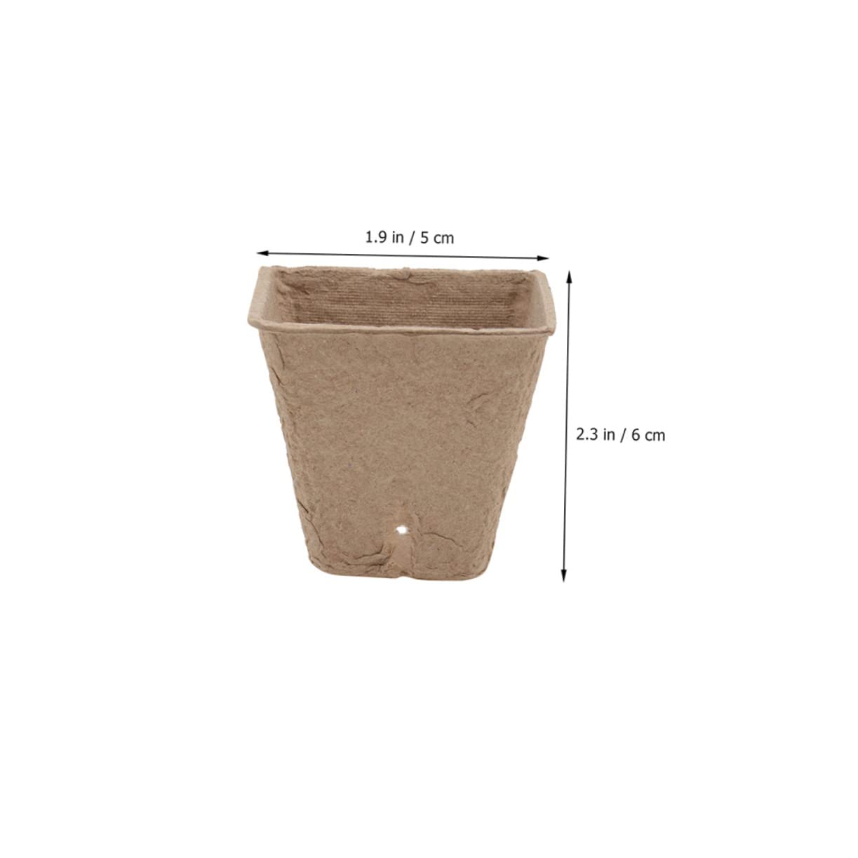 Balacoo 3 Sets Biodegradable Paper Flower Pots - Nursery Seed Starter Cups, Eco-Friendly Plant Trays for Home Gardening, Seedlings & Indoor Plants | Perfect for DIY Gardening, Home Decor & Sustainable Planting