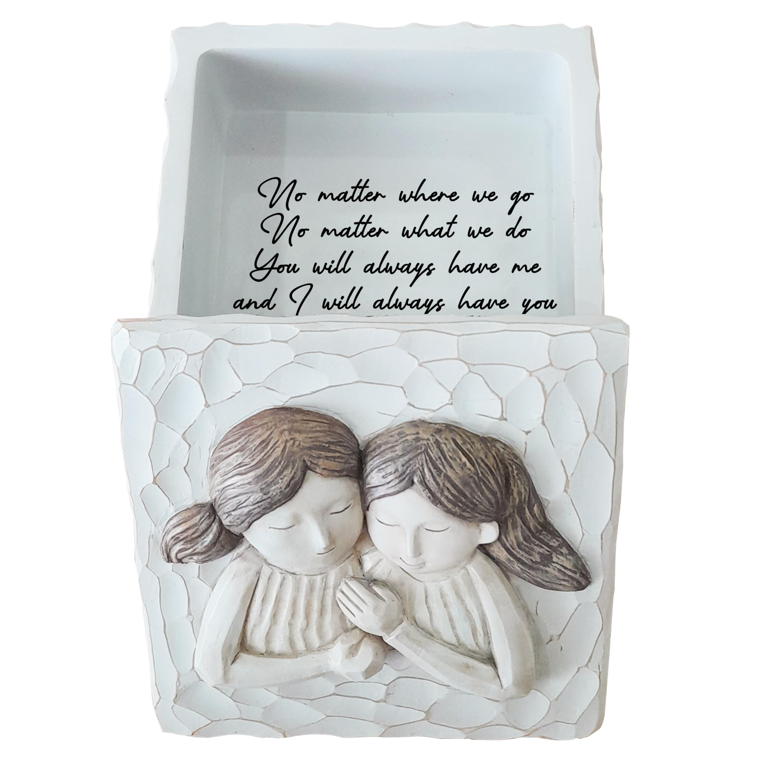 Best Friend Keepsake Box - Personalized Gift for Sisters, Long Time Friends | Birthday, Christmas, Thanksgiving, Valentine's Day Present | Jewelry Storage & Memory Box for Special Moments